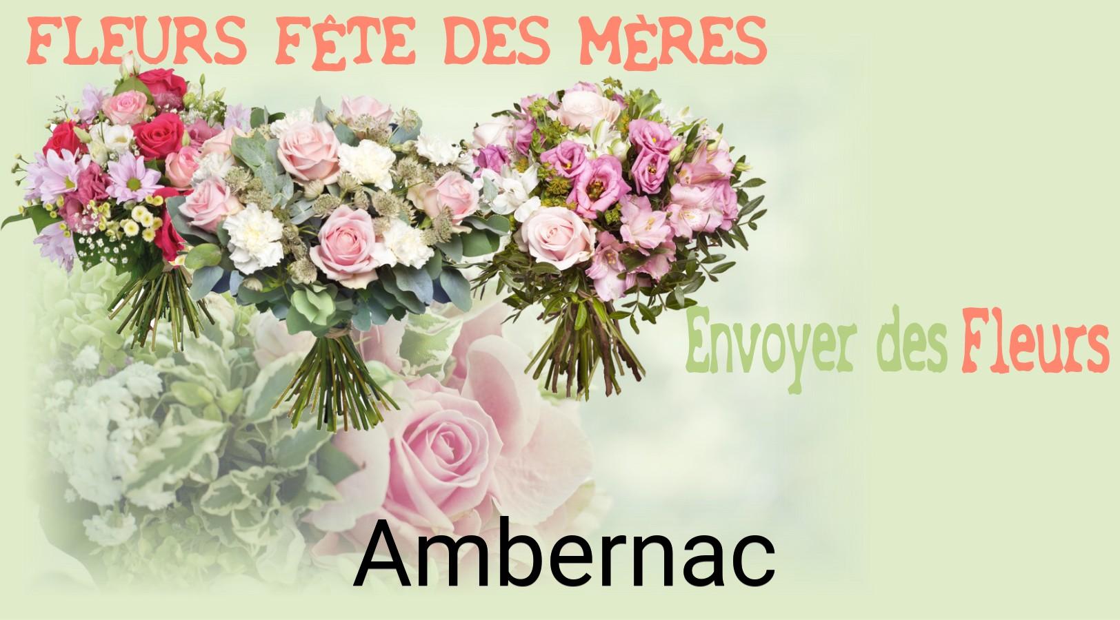Bouquet de Fête des Mères livré à Ambernac
